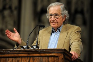 CRISI ECONOMICA: CONFERENZA STAMPA DELLO SCIENZIATO, FILOSOFO E TEORICO DELLA COMUNICAZIONE STATUNITENSE NOAM CHOMSKY